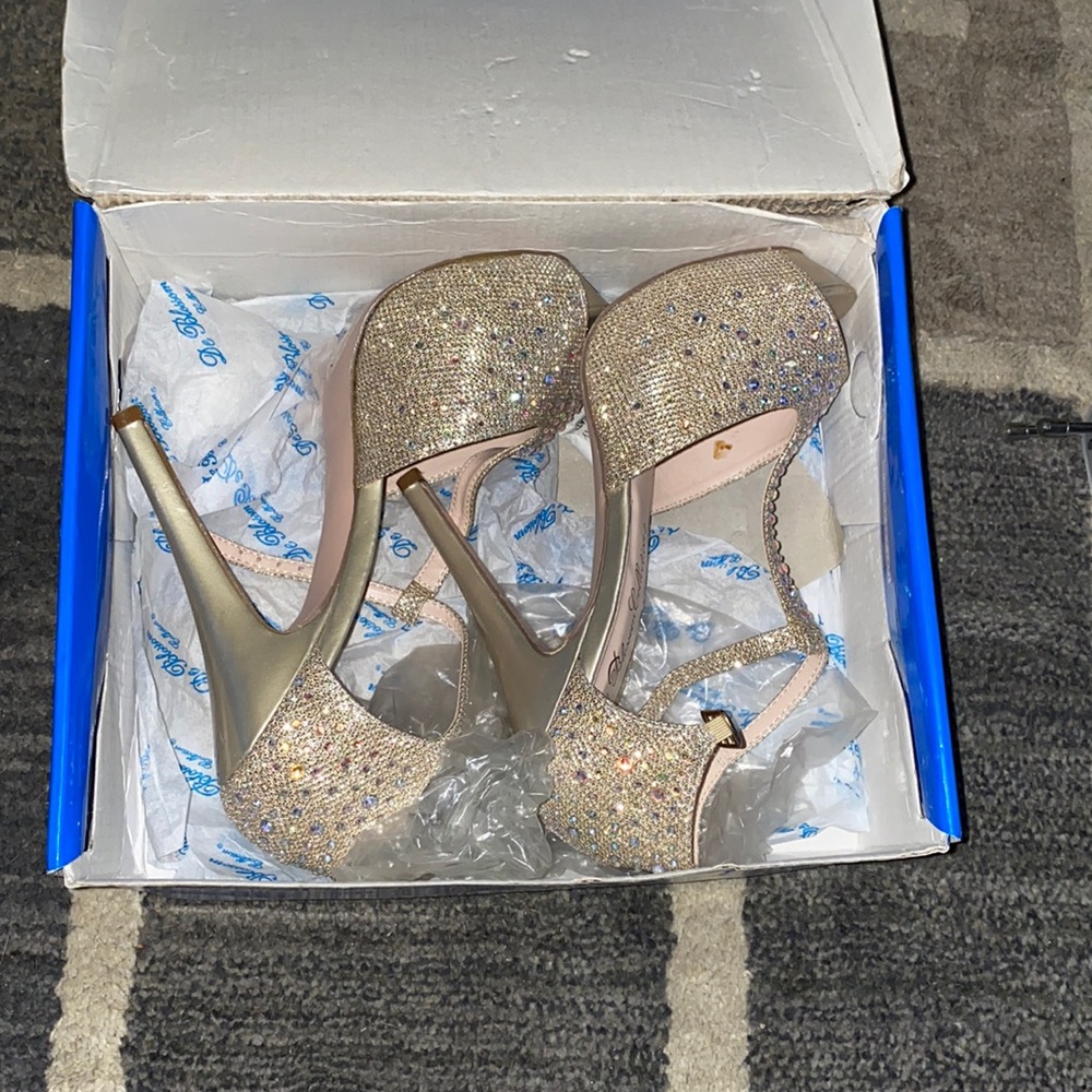 Sparkly heels